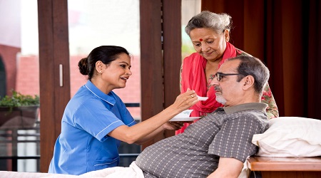 Elderly care services in Ulwe with professional home caregiver support